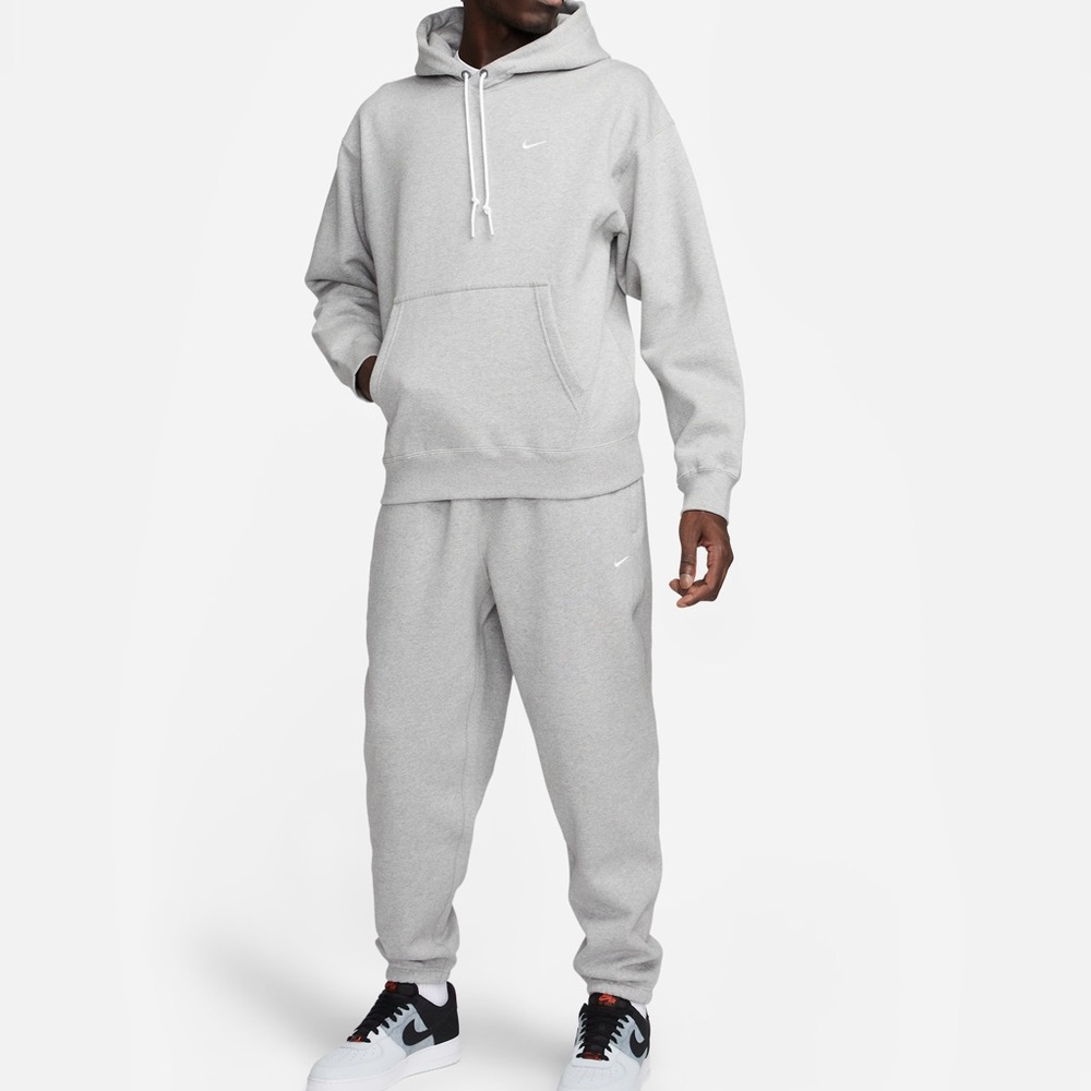 Nike Solo Swoosh Fleece Oversized Sweat Pants S - Picture 6 of 14